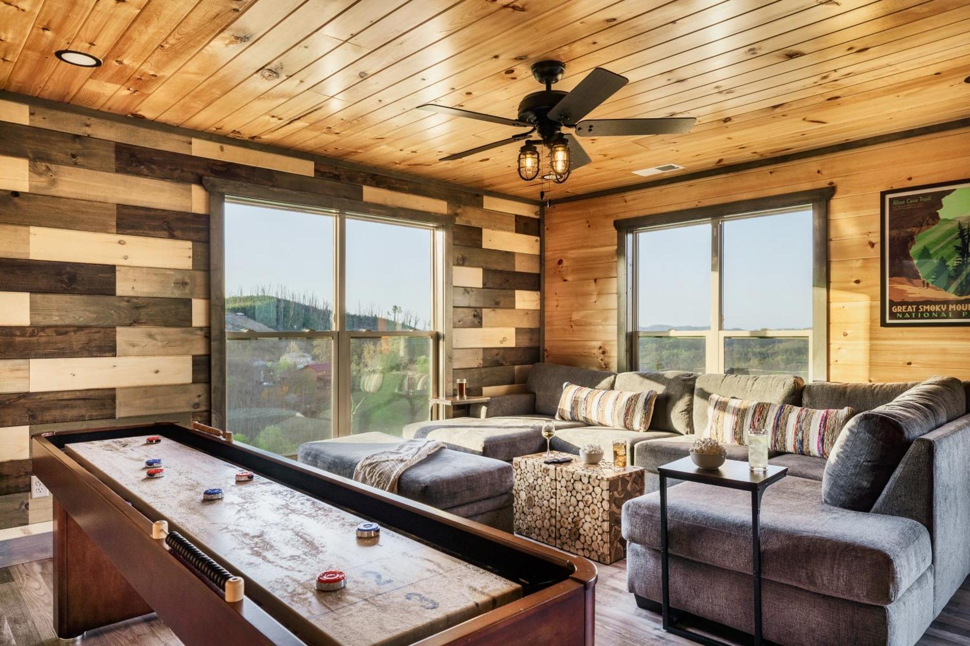 Mountainscape - Brand New Cabin W Views - Hottub - Firetable - Ps5 - Pooltable - 3 Pools Gatlinburg Dış mekan fotoğraf