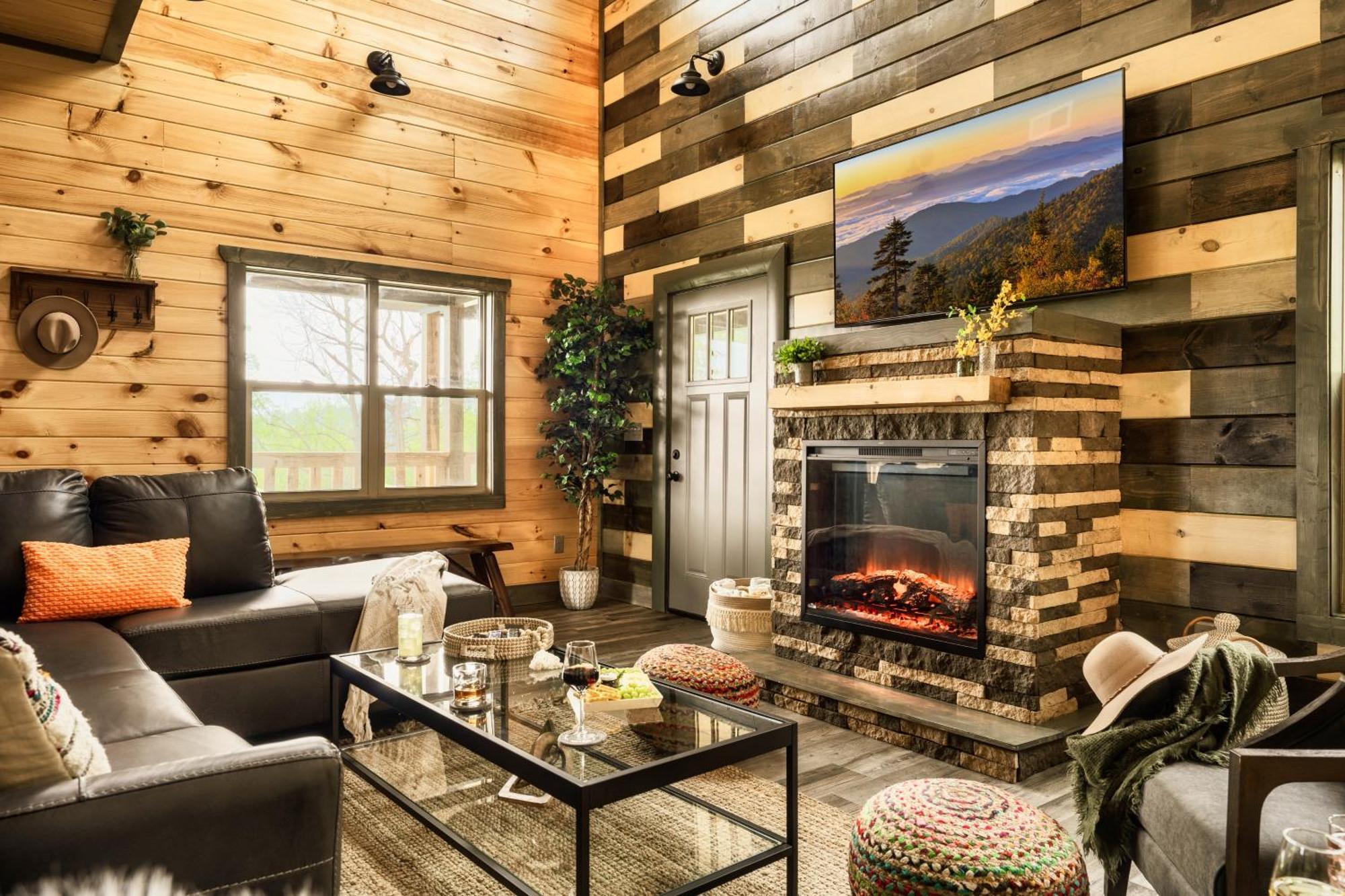 Mountainscape - Brand New Cabin W Views - Hottub - Firetable - Ps5 - Pooltable - 3 Pools Gatlinburg Dış mekan fotoğraf